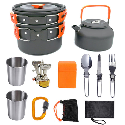 Outdoor Aluminum Cooking Set